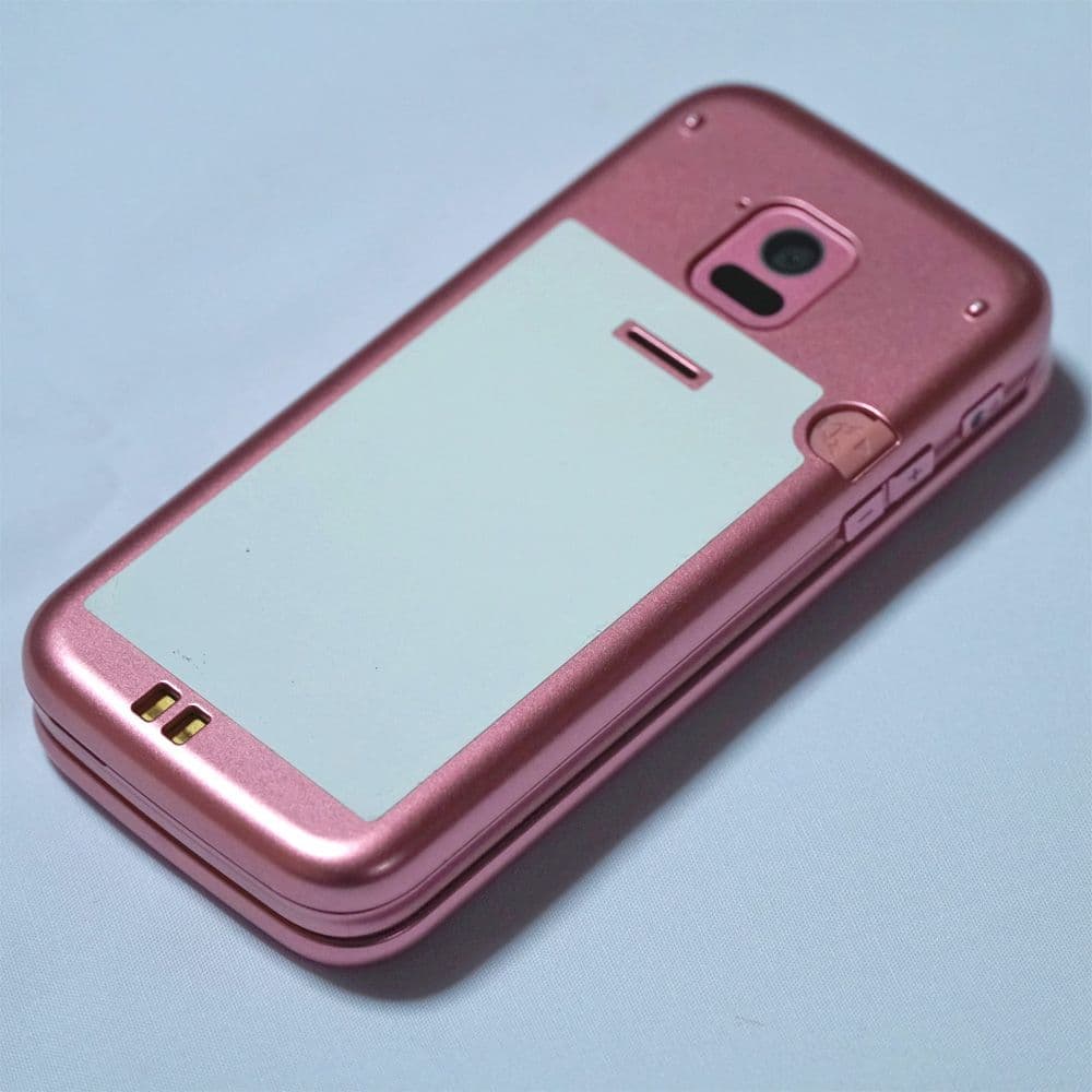 らくらくホン docomo F-02J ピンク - メルカリ