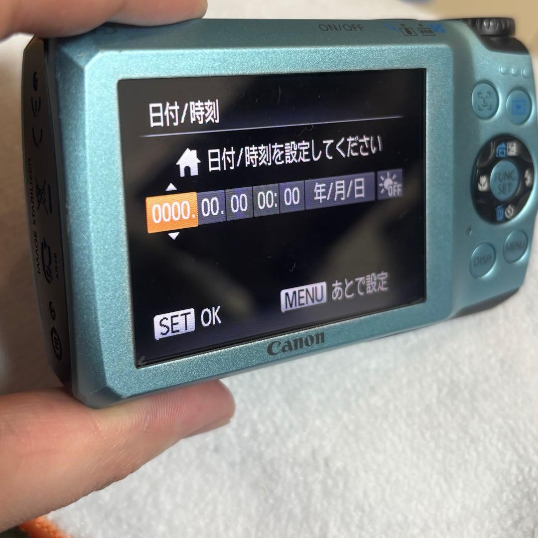 超希少‼️ Canon PowerShot A3200 IS ブルー（水色） デジタルカメラ