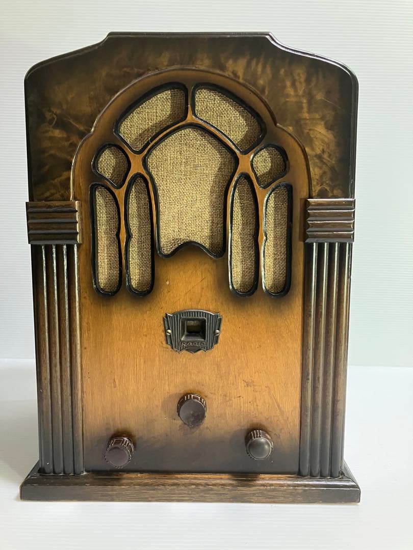 真空管ラジオ　完動品　外部入力端子付き Simonetta」真空管ラジオの外部入力端子を調べてみた | 超入門：真空管