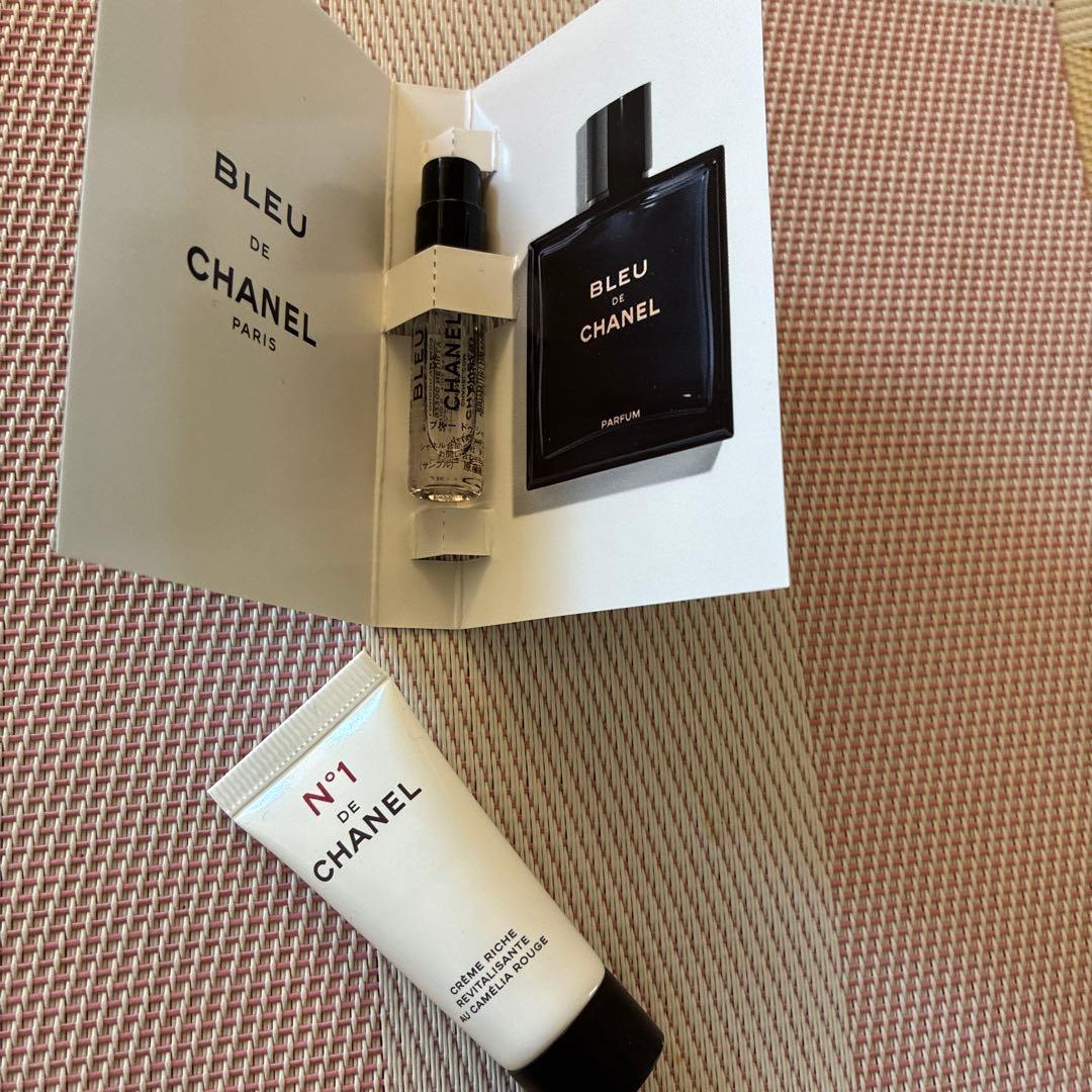 BLEU DE CHANEL 香水 リッチクリームN°1ドゥシャネル サンプル - メルカリ