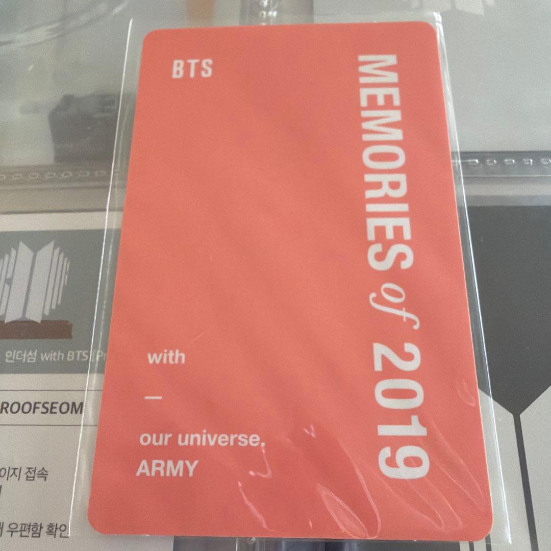 BTS Memories 2019 ジョングク トレカ - メルカリ