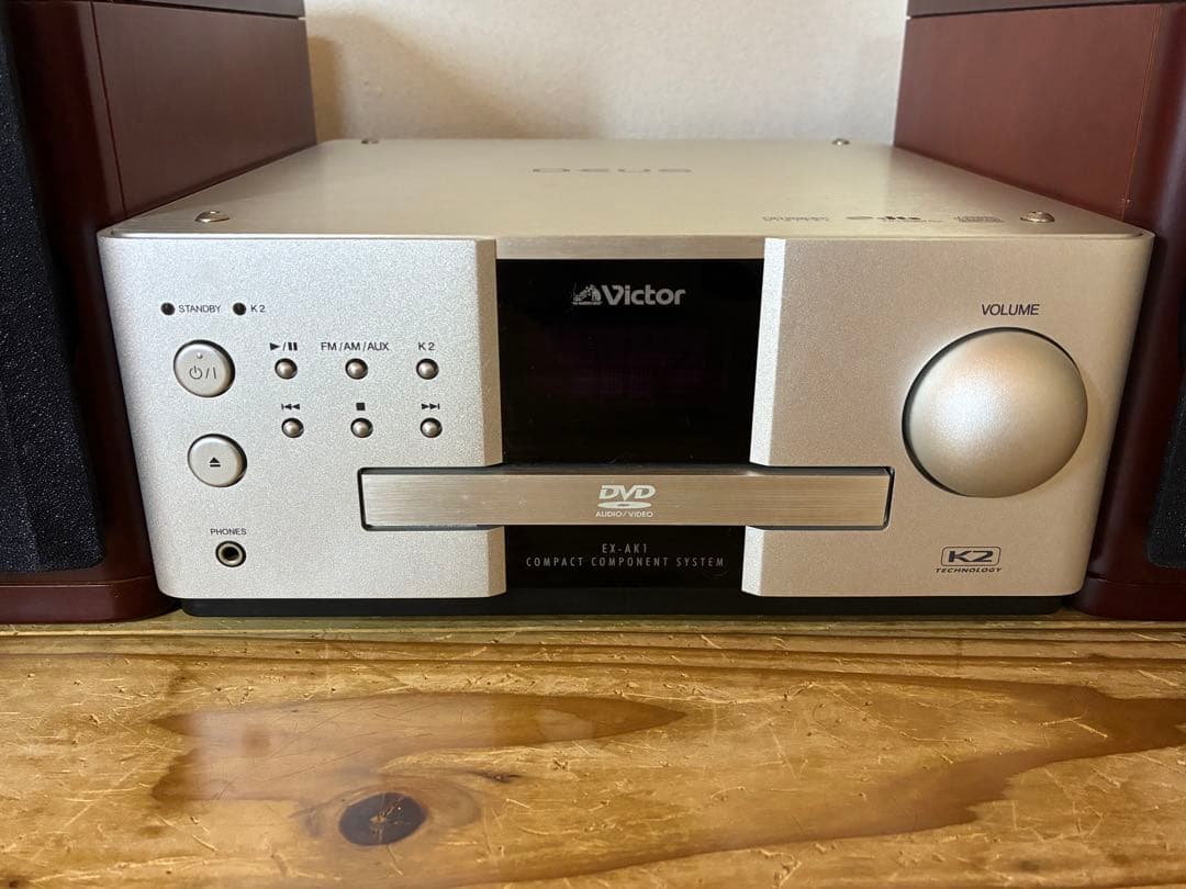 Victor JVC EX-AK1 ウッドコーン 美品 リモコンなし 動作品 - メルカリ