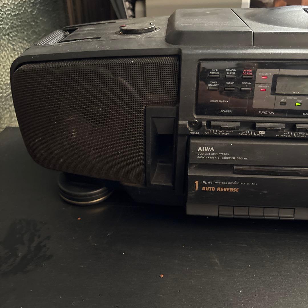 AIWA CSD-XR7 STRASSER CD ラジカセ ジャンク品 - メルカリ