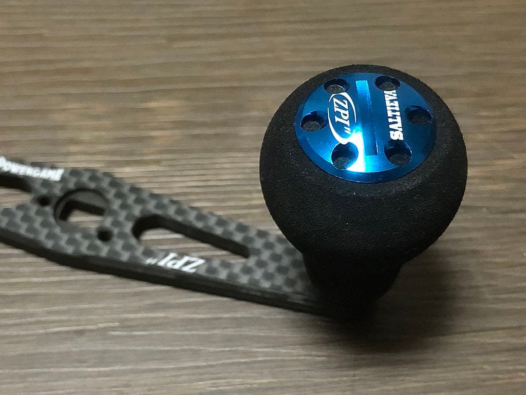 ZPI カーボンハンドル 102D スリムロングL ブルー付き - メルカリ