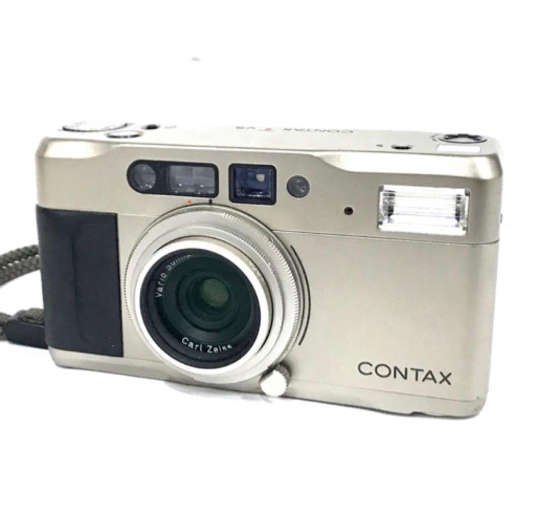 CONTAX TVS コンパクトフィルムカメラ動作確認済 付属品あり C6527 CONTAX TVS コンパクトフィルムカメラ動作確認済 付属品あり C6527