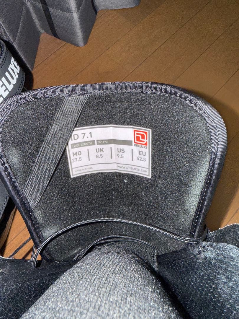 DEELUXE Team ID 27.5cm Superfeet Red付