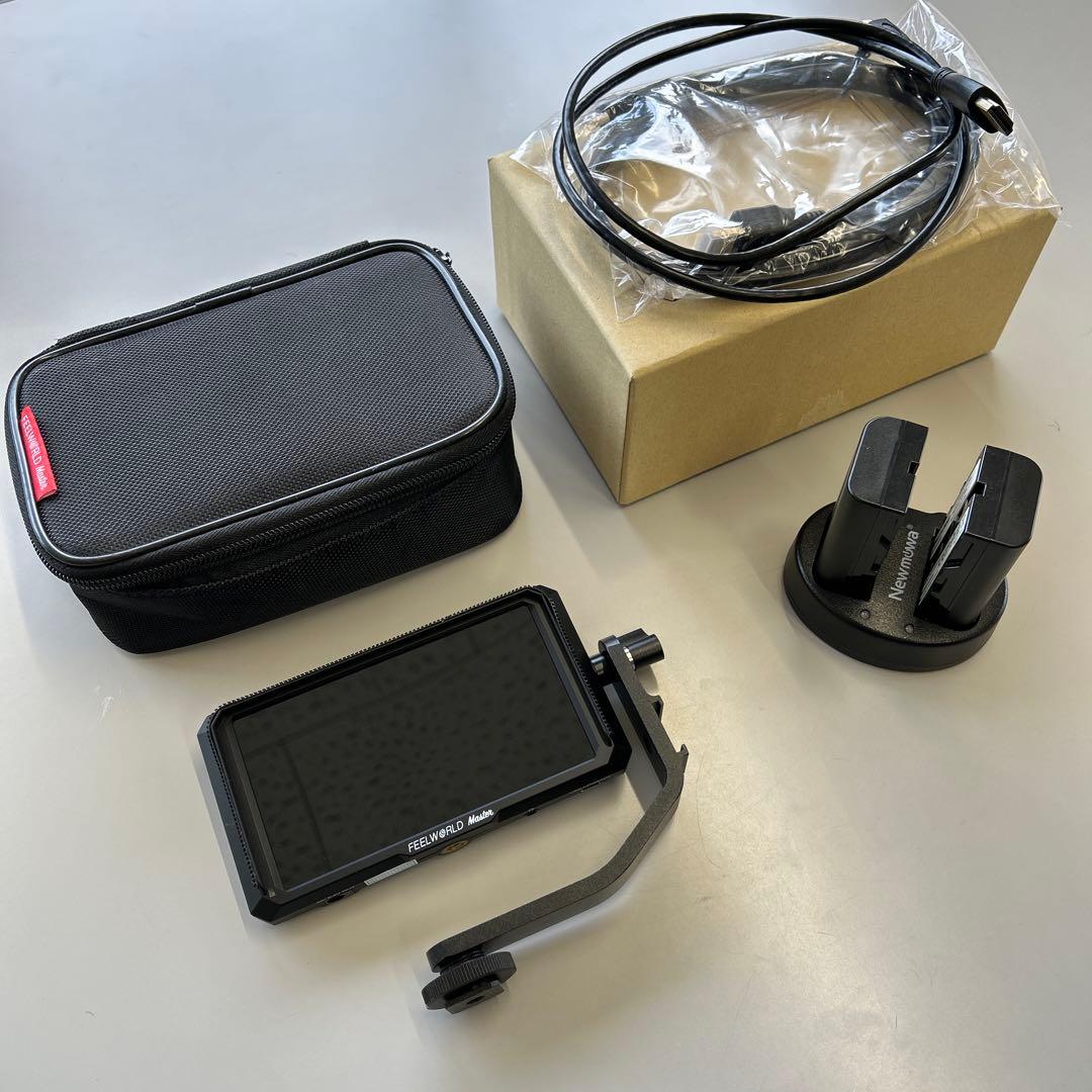 FEELWORLD Master MA5モデル 5インチモニター バッテリー付き - メルカリ