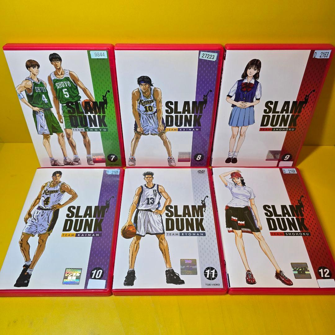 新品ケース交換済み スラムダンク+THE MOVIE DVD全19巻セット - メルカリ