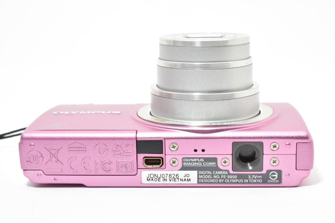 《 美品 》 オリンパス　OLYMPUS FE-5050 ピンク