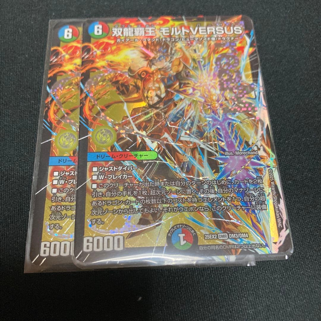メルカリ便対応 双龍覇王モルトVERSUS 2枚 - メルカリ