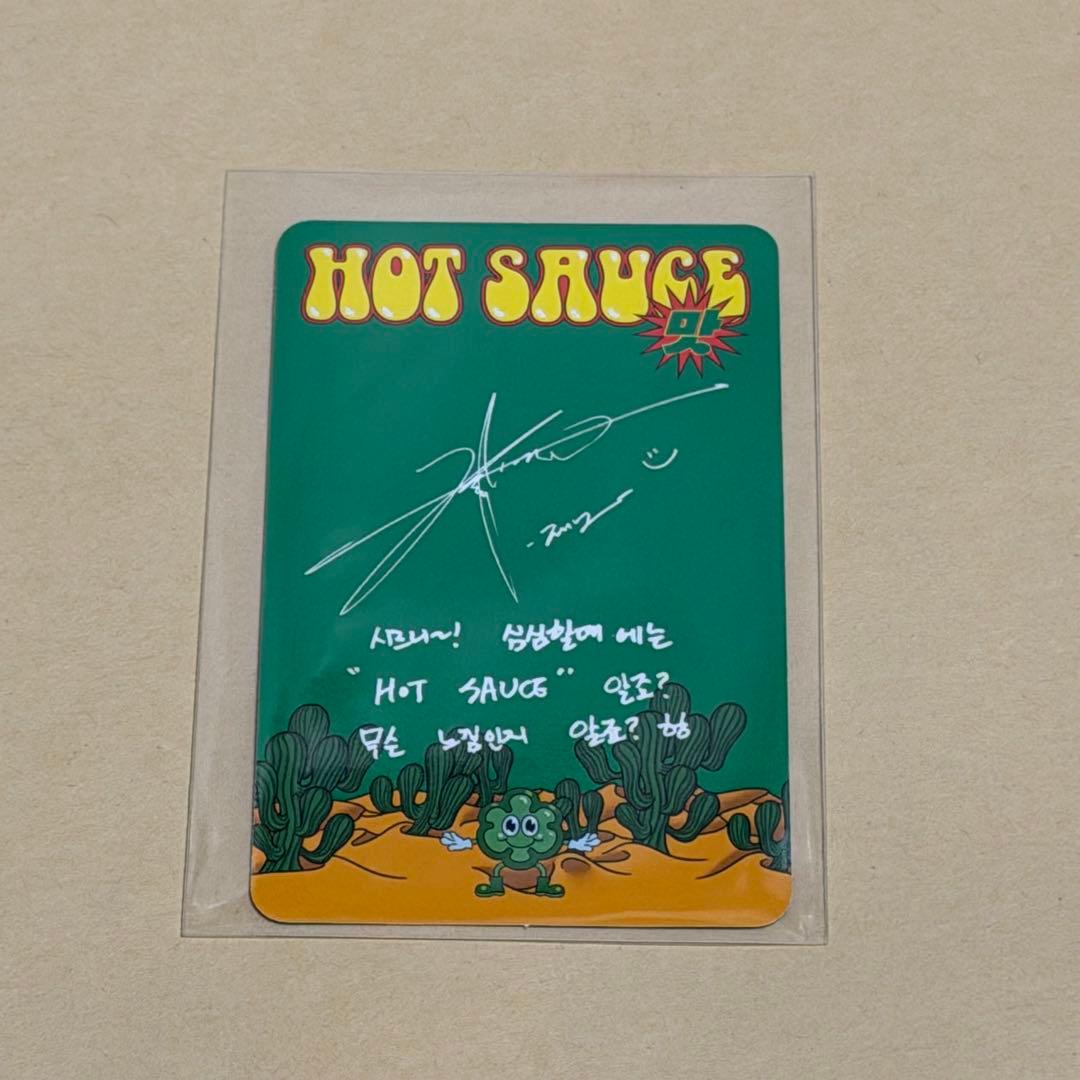NCT DREAM ジェノ HotSauce アルバムトレカ - メルカリ