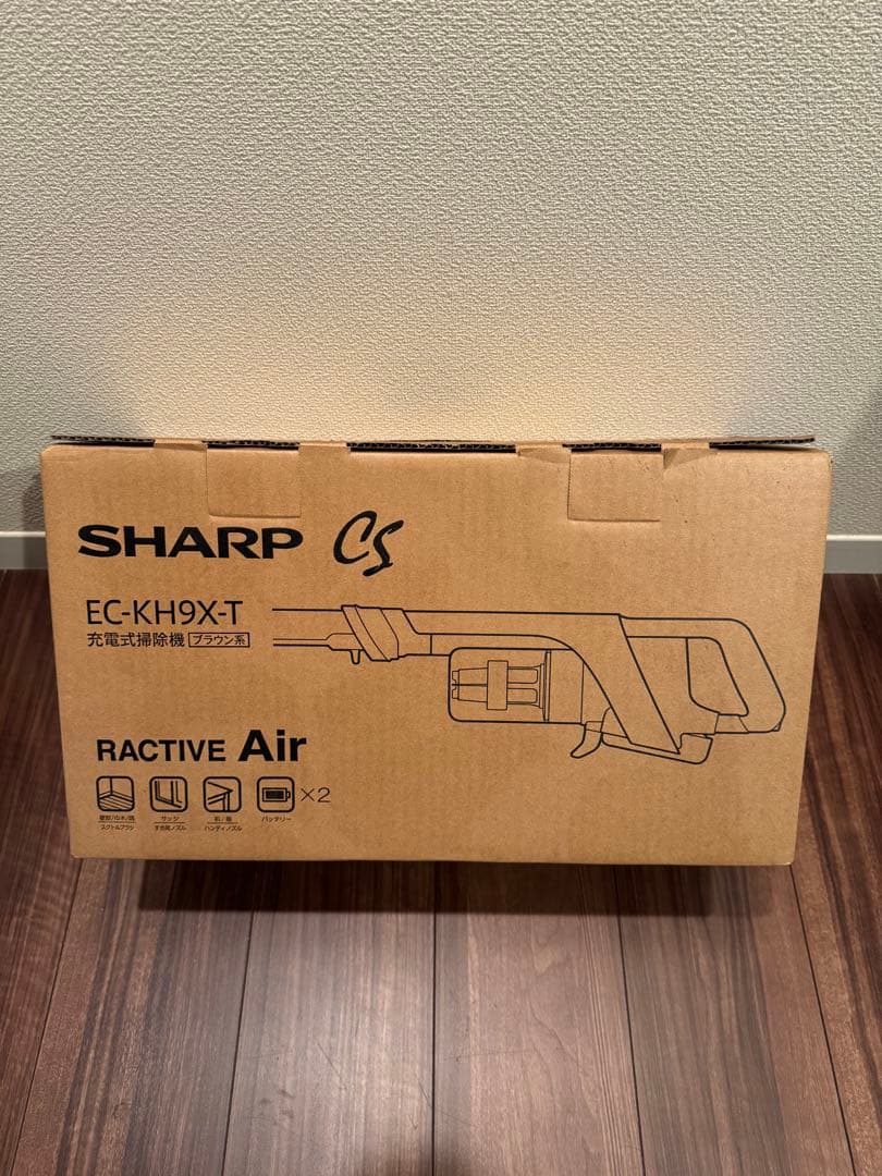 シャープスティック/ハンディ掃除機EC-KH9X-T ブラウン - メルカリ