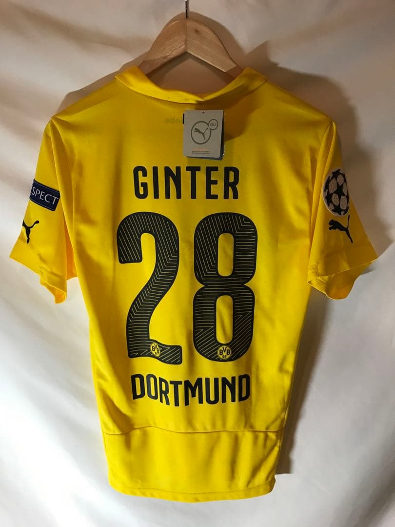 新品正規品 PUMAドルトムント「28」マティアス・ギンター 半袖Sユニフォーム プーマ（PUMA）（メンズ）ドルトムント 2024-25 カップ レプリカ 半袖