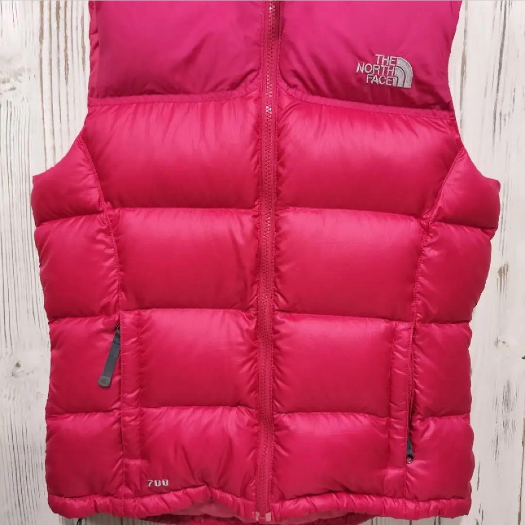 ✩ノースフェイス✩ダウンベスト 700フィルパワー レディース M ピンク