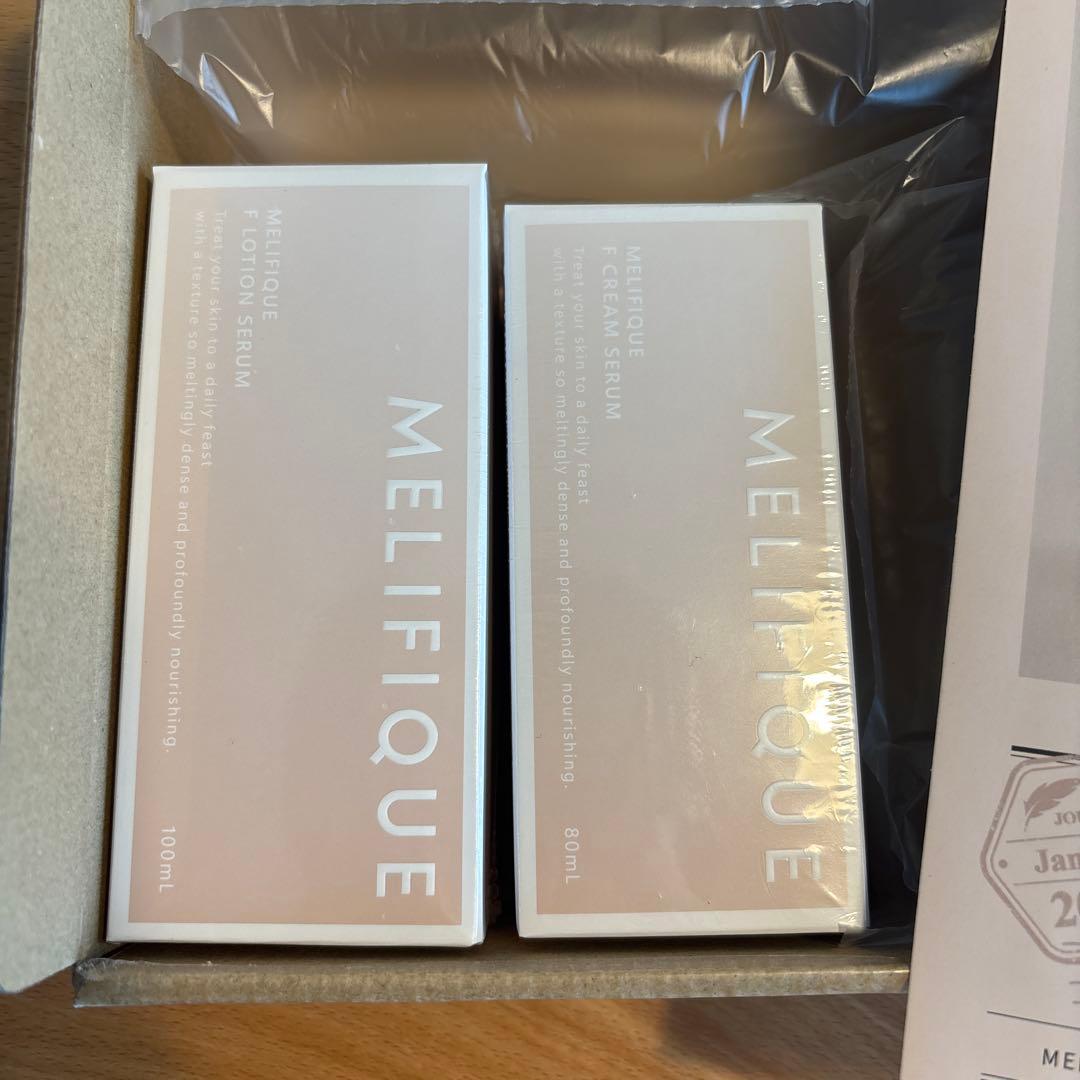 MELIFIQUE(メリフィーク) ローション&クリームセット - メルカリ