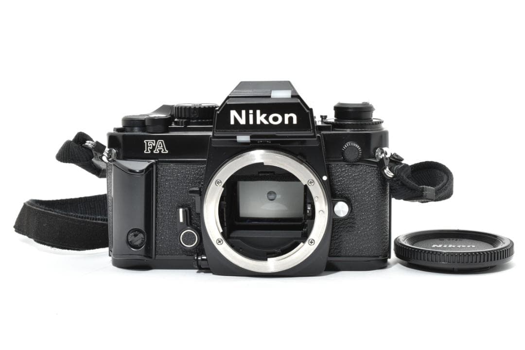 超美品 NIKON FA ブラック フィルムカメラ　モルト新品交換済 M710T ニコン Nikon F フォトミック FTN ブラック 35mm 一眼レフフィルム