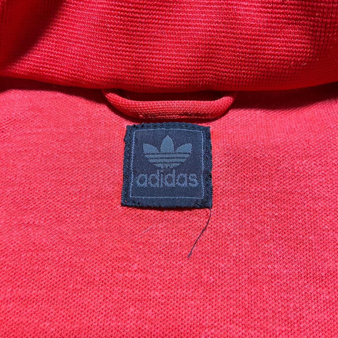 adidas スペイン代表 トラックジャケット トレフォイル 赤黄 2XO