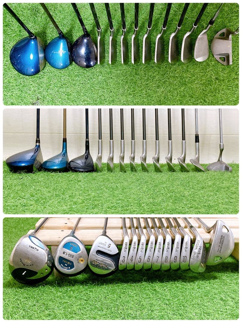 M6.ホンマ 初心者オススメ ゴルフクラブ メンズセット 右利き 13本