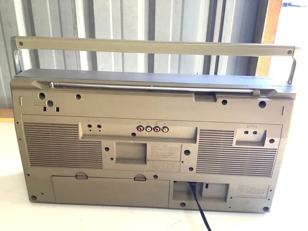 z925]National RX-5080 ラジカセ レトロ - メルカリ