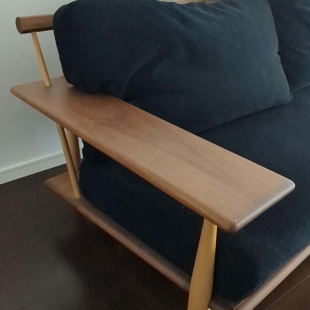 柏木工 CIVIL ソファー 三人掛け ヘッドクッション付き シビル - メルカリ