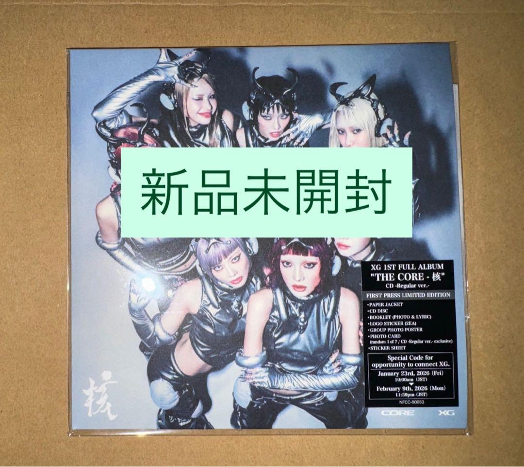 新品未開封 XG THE CORE 核 通常盤 Regular 1枚 - メルカリ