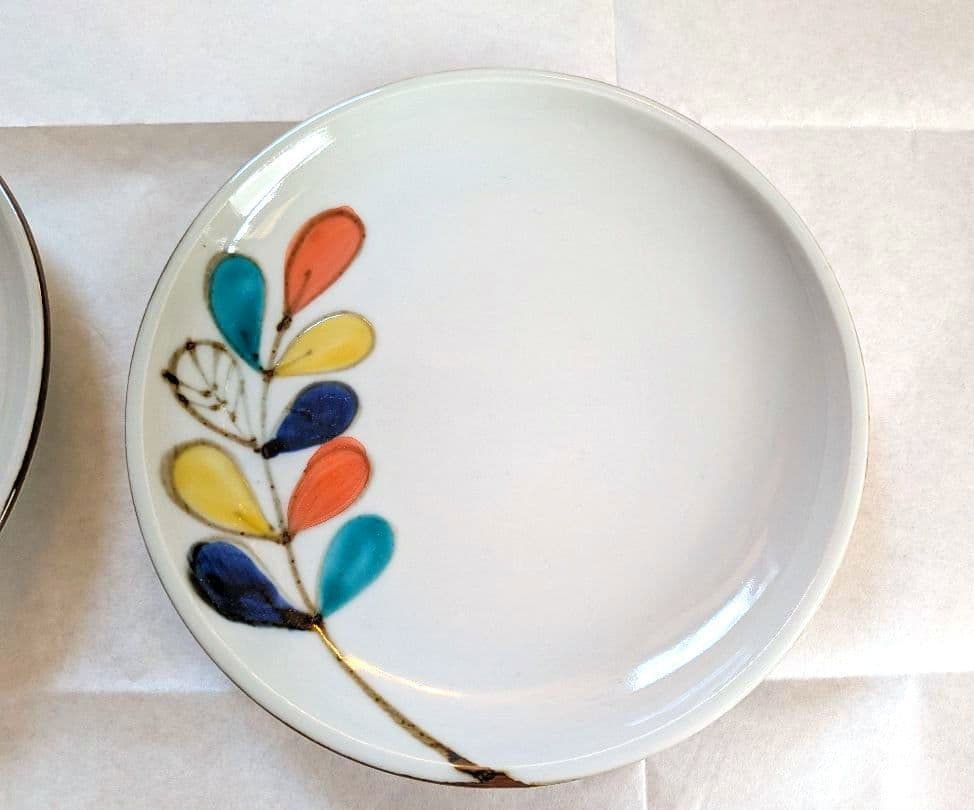 九谷青窯 高祥吾 色絵遊び葉 5寸皿 2枚セット - メルカリ