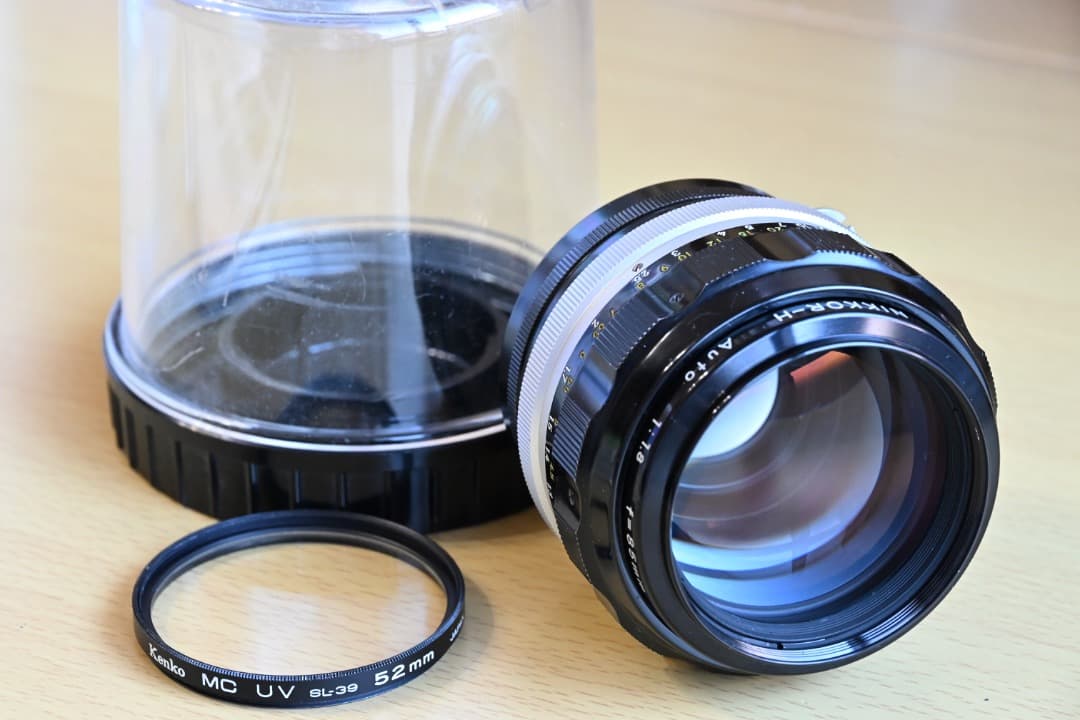 美品 NIKKOR-H Auto 85mm F1.8 分解清掃済み Nippon Kogaku Nikkor-H Auto 85mm F1.8 修理記録 – レンズ修理なら
