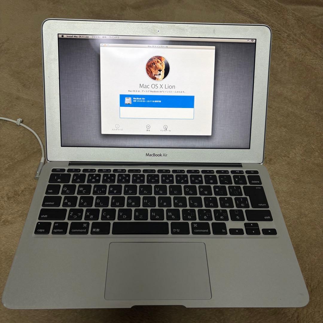 MacBook Air 11-inch (2010 / A1370)電源駆動OK - メルカリ