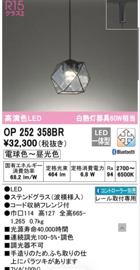 オーデリック ペンダント照明 ２個 ダクトレールセット ODELIC（オーデリック） ダクトレール用ペンダント OP252234LR 電球色