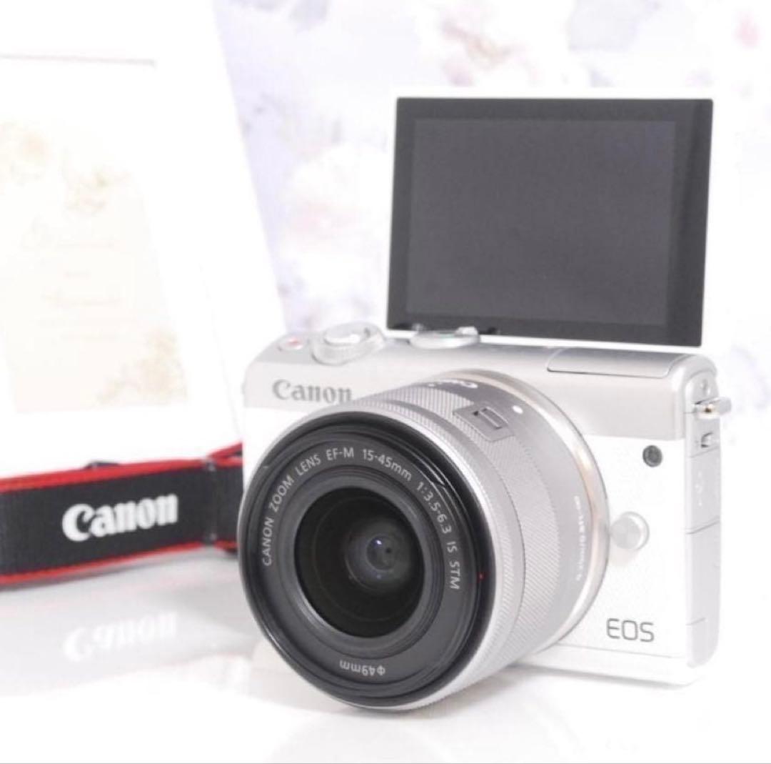 高画質で自撮りもラクラク☆Wi-Fi通信機能付き♪キャノン EOS M100♡ CANON EOS M100 ボディ 価格比較 - 価格.com