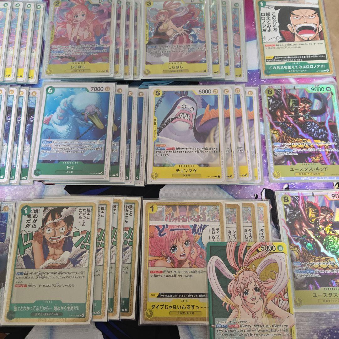 大会入賞構築 緑黄しらほしデッキ 1部パラレルあり スリーブ付き