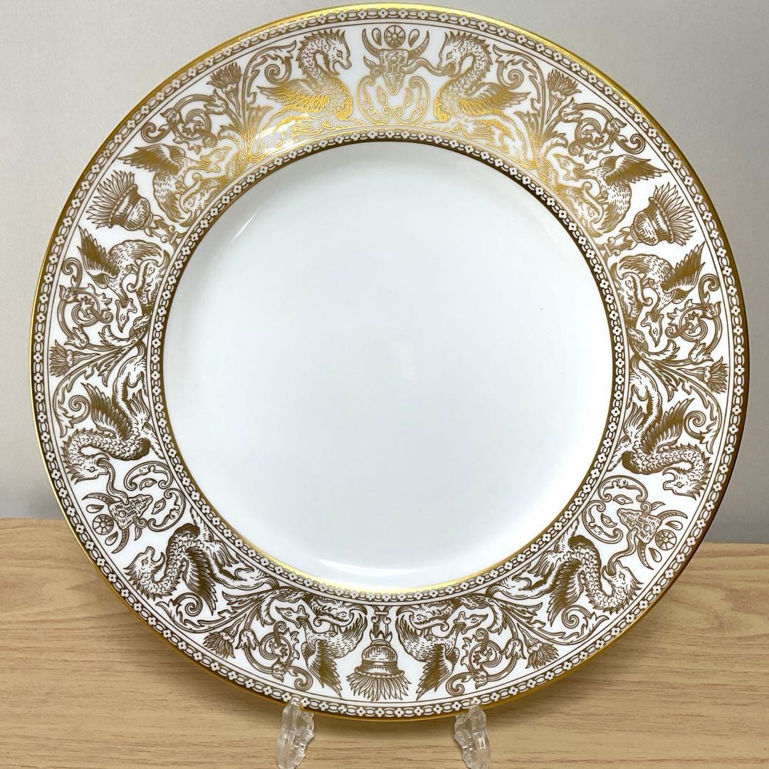専用　ウェッジウッド フロレンティーン　ゴールド　27.5cm ディナー皿　4枚