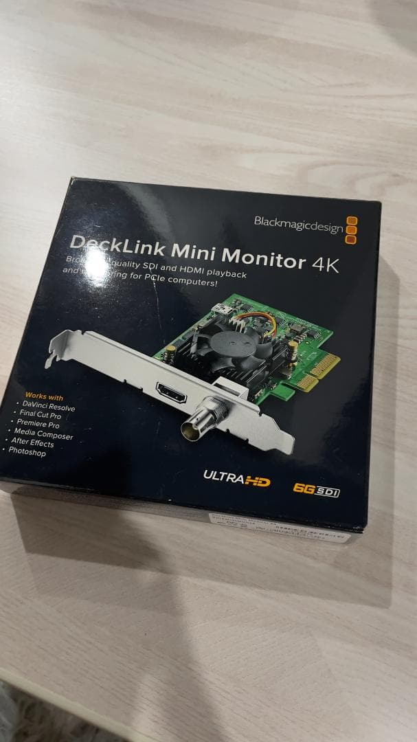 ビデオキャプチャー・キャプチャーボード BlackmagicDesign DeckLink Mini Monitor4K Blackmagic Design ( ブラックマジックデザイン ) DeckLink Mini