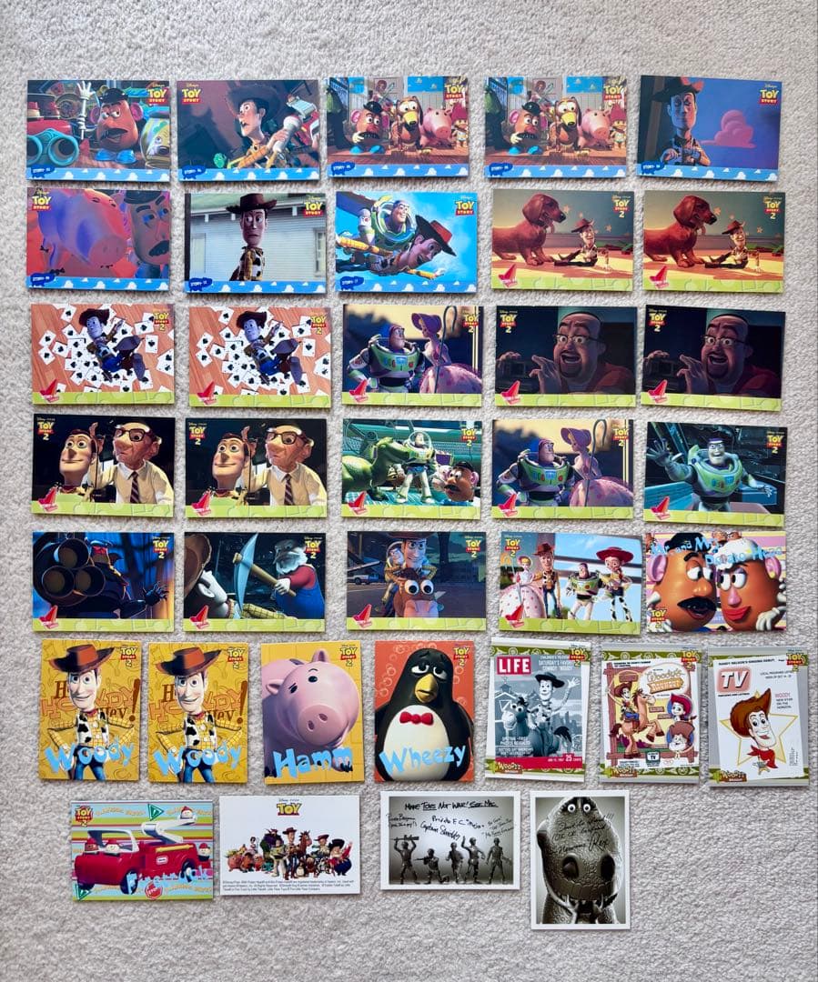 トイストーリー ディズニー トレーディングカード まとめ売り 36枚