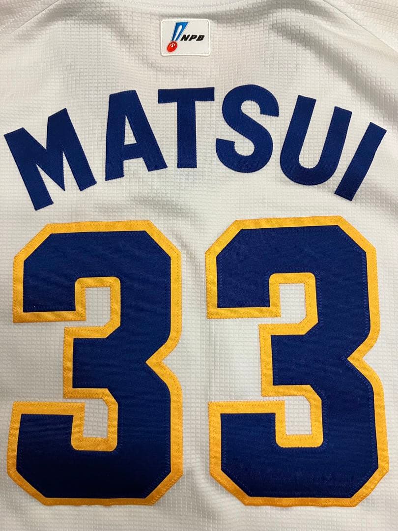 松井雅人実使用支給オリックスバファローズユニフォーム復刻イチロー