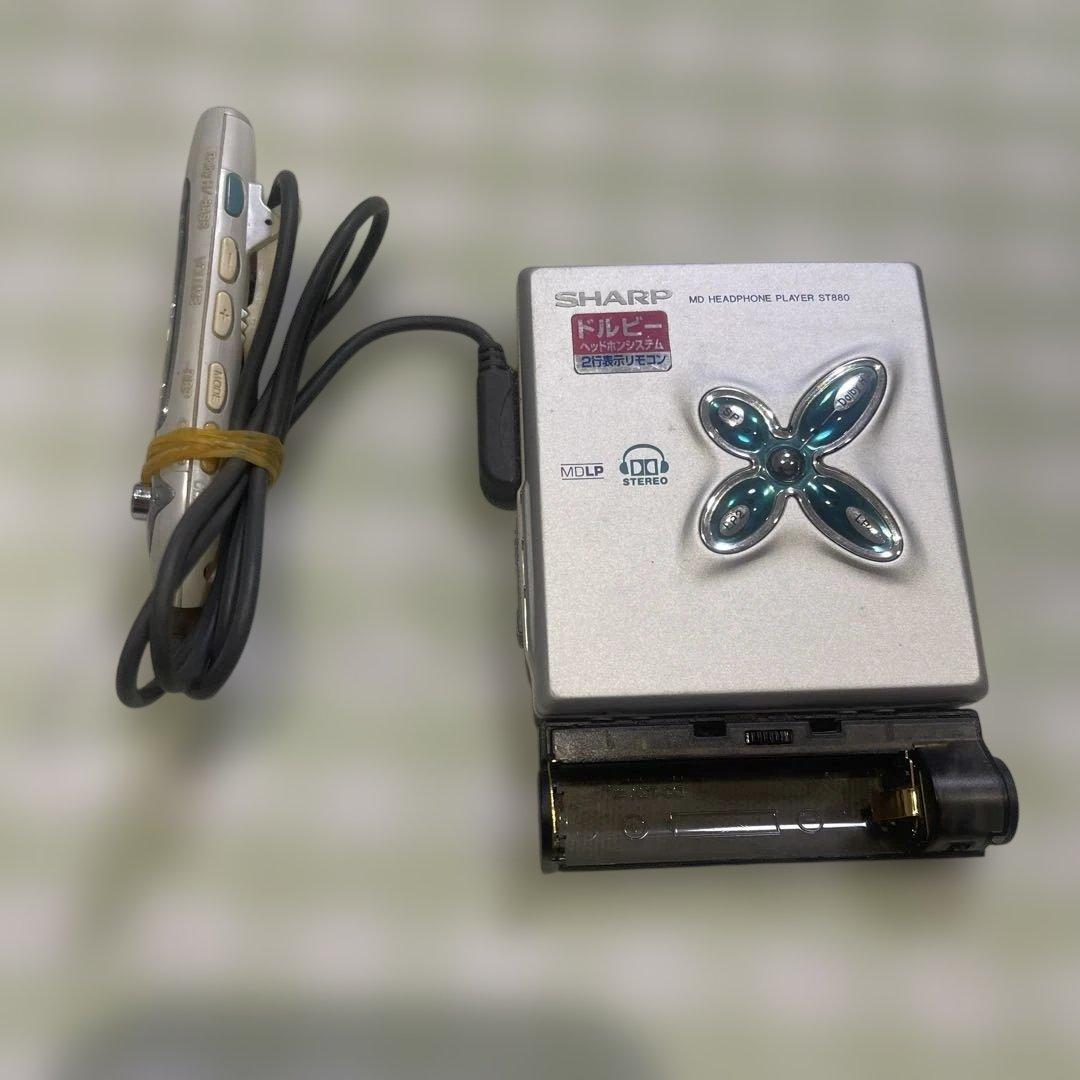 SHARP MDポータブルレコーダー 3台セット ジャンク - メルカリ