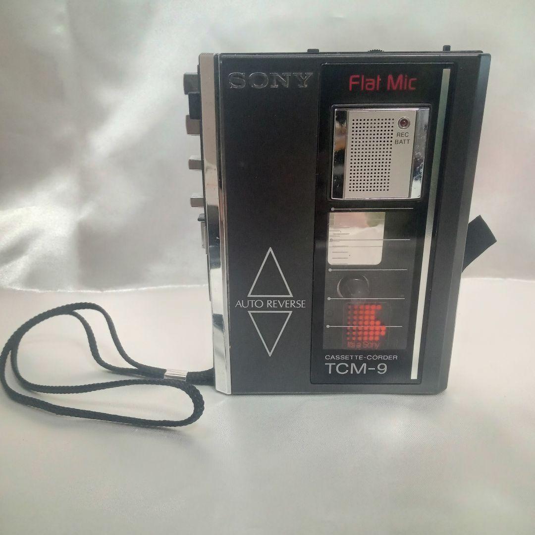 SONY ソニー カセットレコーダー TCM-9 ジャンク 昭和レトロ - メルカリ