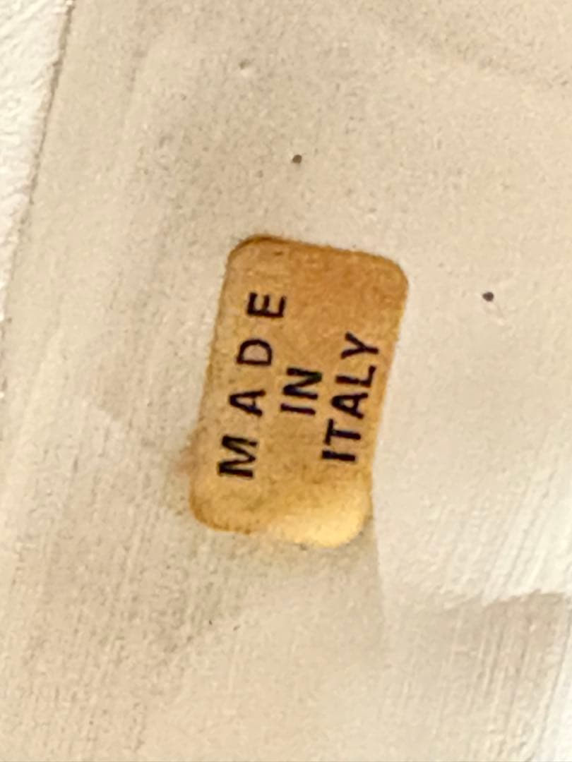 イタリア製 クラシカルな少女の像 陶器置物 存在感ある高さ34㎝