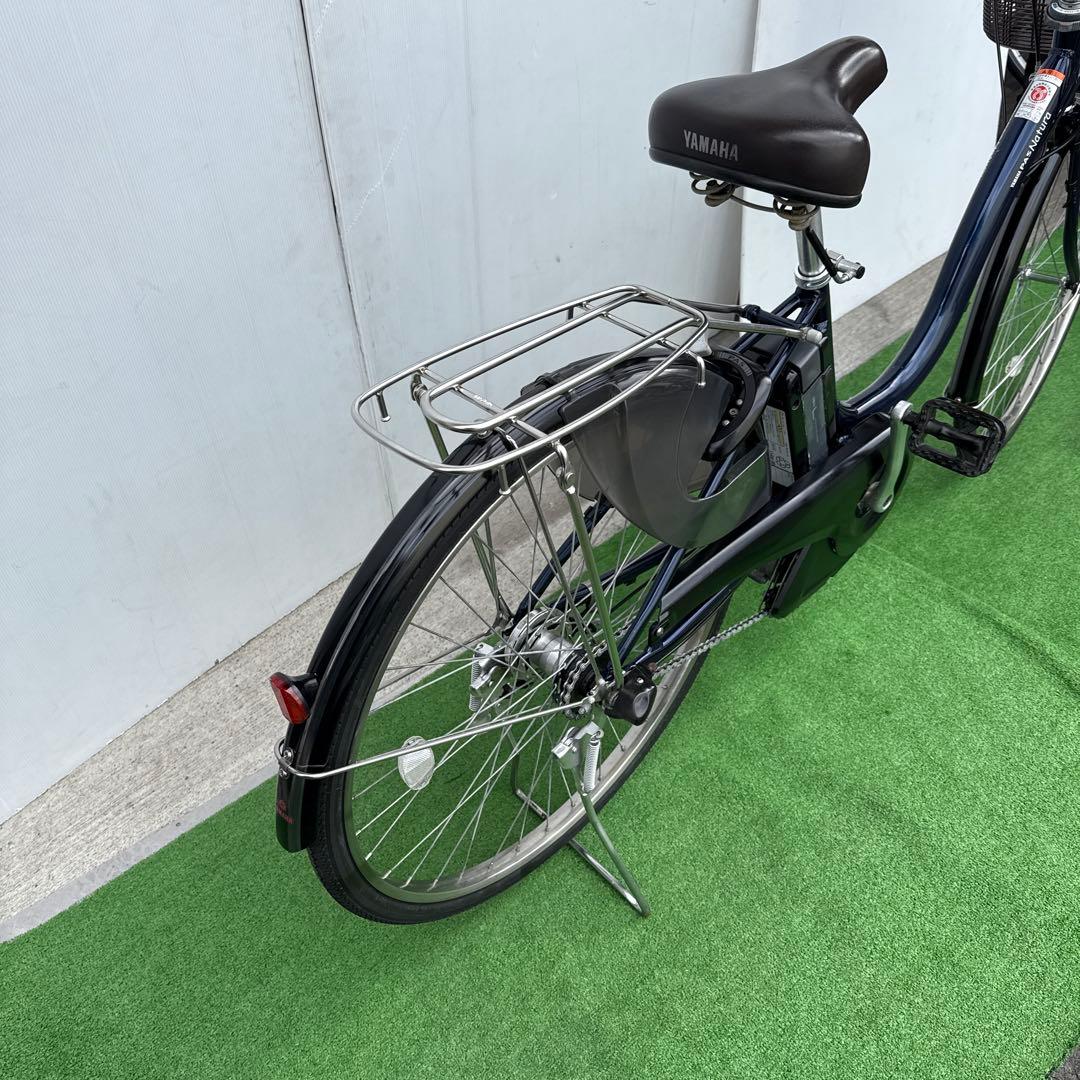 YAMAHAヤマハ電動アシスト自転車26インチ8.9Ah ブルー - メルカリ
