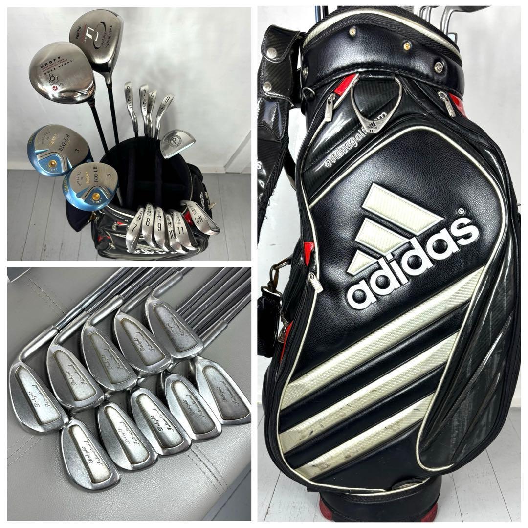 本格派 メンズゴルフクラブ 15本 フルセット ゴルフセット 豪華 お試し