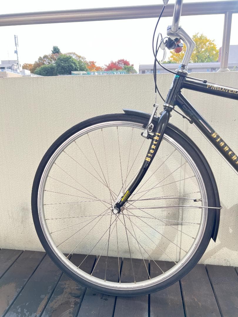 Bianchi PRIMAVERA Mイタリアンデザイン外装8段変速 引取専用