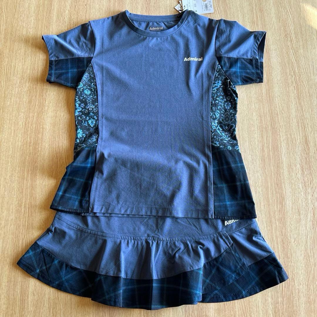 アドミラル レディーステニスウエア ゲームシャツスコートセットアップ