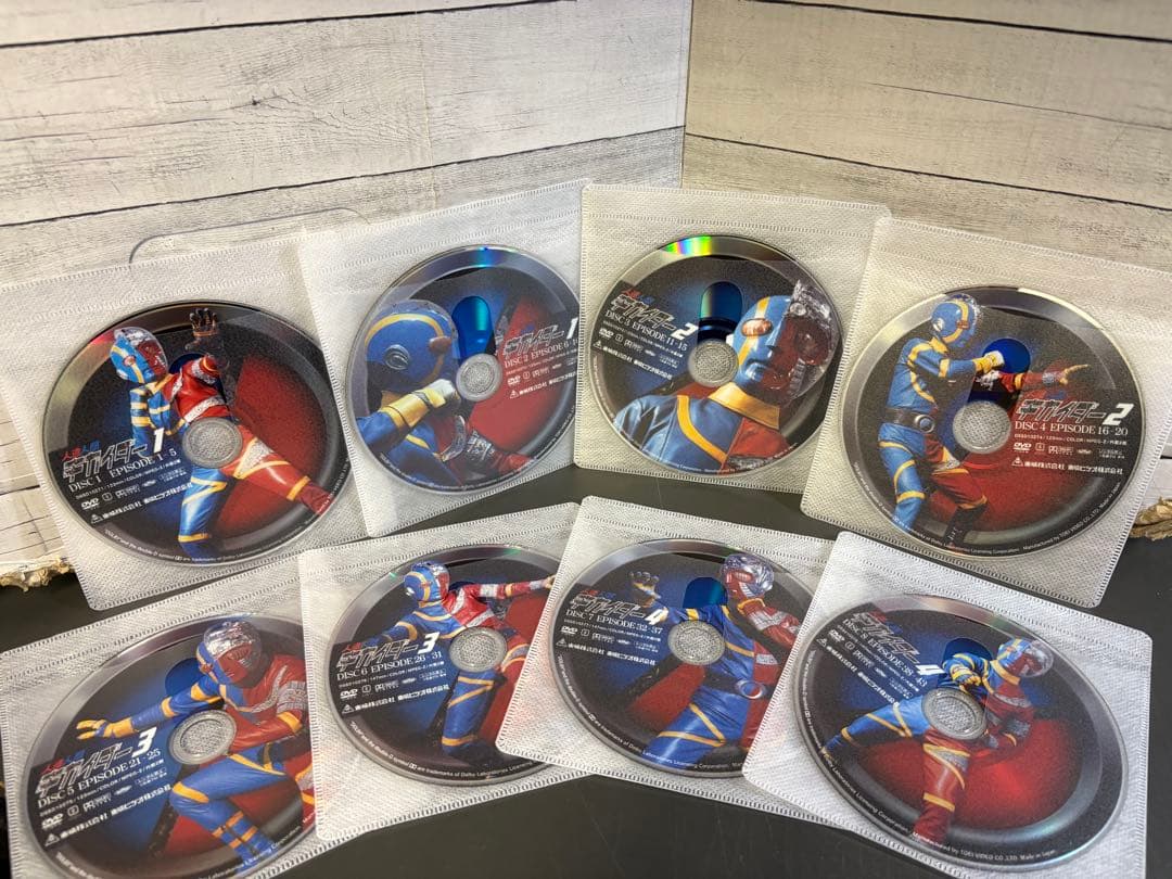 人造人間 キカイダー　DVD 8枚　全43話 人造人間 キカイダー DVD 8枚 全43話 - メルカリ