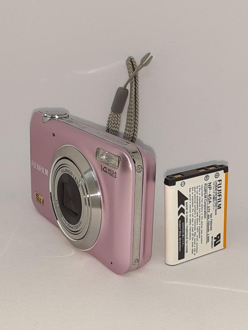 美品】【スマホ転送OK】FUJIFILM FinePix JX280 ピンク