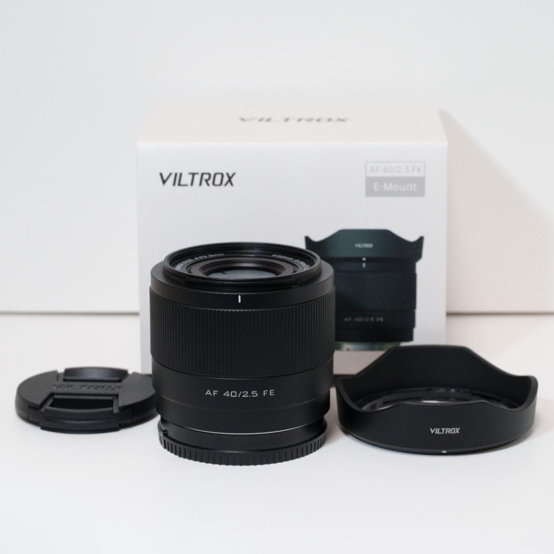 【美品】VILTROX AF 40mm F2.5 FE Eマウントレンズ Amazon.co.jp: VILTROX AF 40mm F2.5 FE Eマウント レンズ SonyE