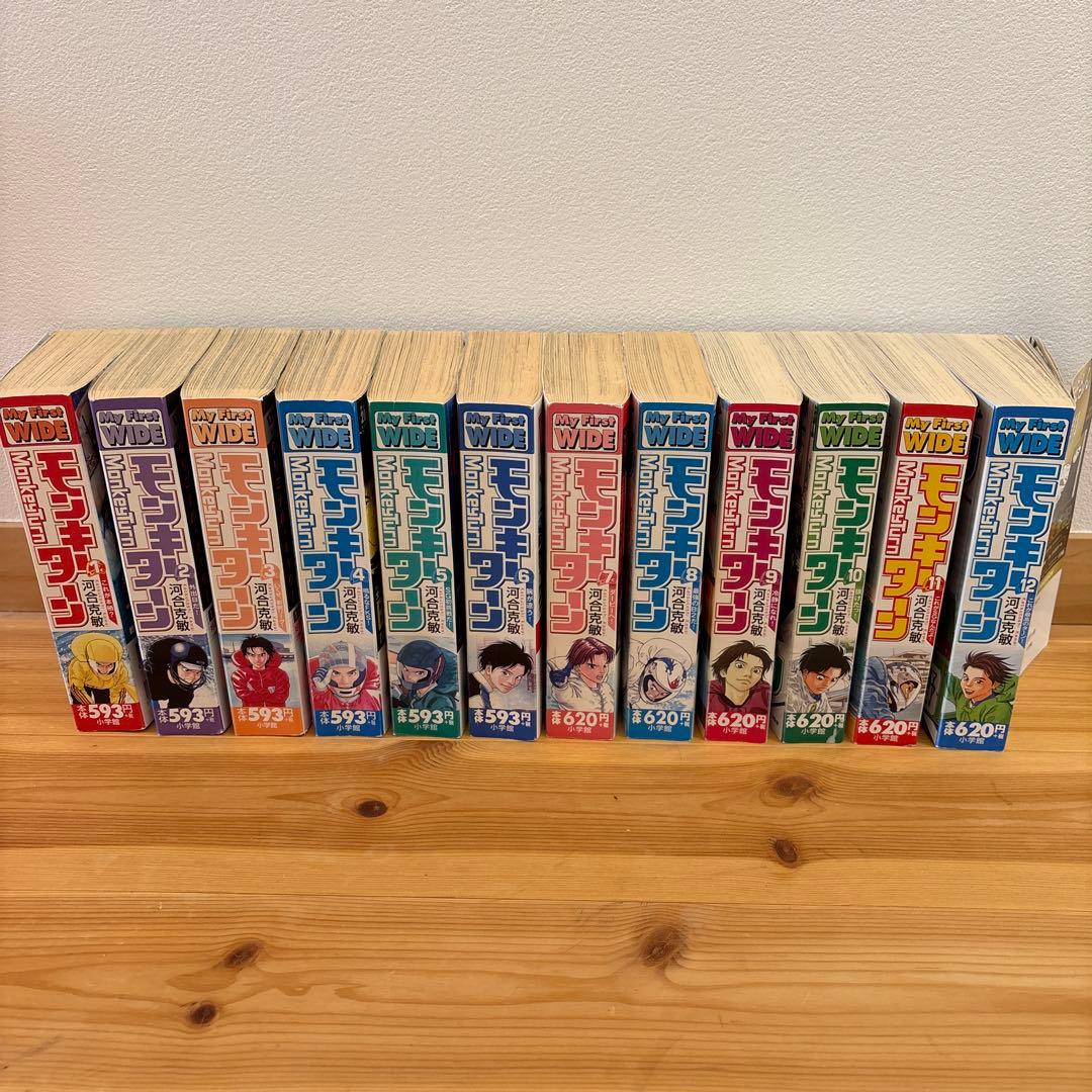 モンキーターン コンビニ版 全12巻 河合克敏 全巻セット - メルカリ