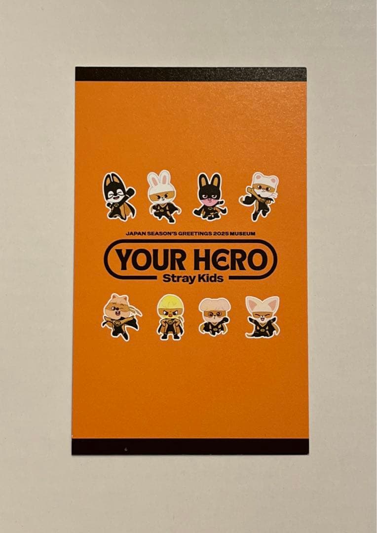 スンミン stray kids スキズ yourhero 入場特典 箔押しサイン - メルカリ