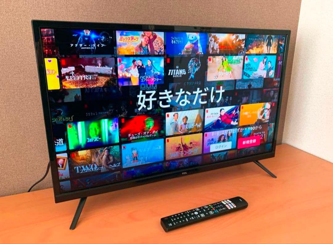 TCLスマートテレビ 2021年製 動画アプリ/地上波Android搭載 - メルカリ