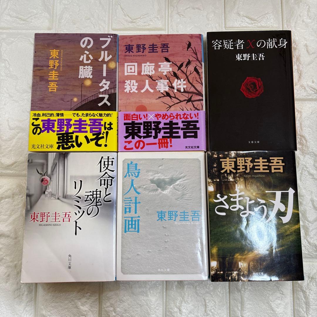東野圭吾 まとめ売り 6冊 - メルカリ