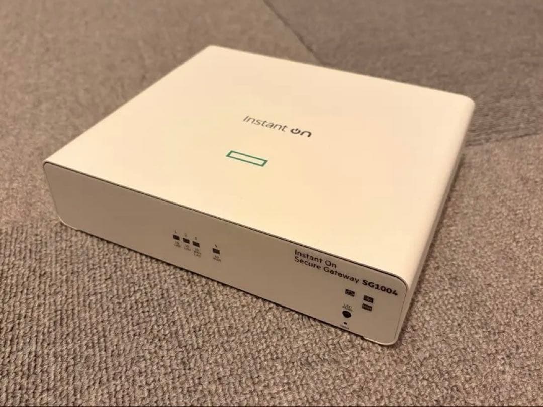 ほぼ未使用　Aruba Instant On ゲートウェイSG1004 楽天市場】【公式】HPE Networking Instant On SG1004 Secure Gateway